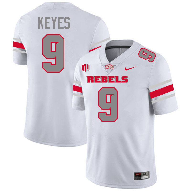 Quandarius Keyes UNLV Jersey,UNLV Rebels Football Uniforms,Jerseys,Gears-White